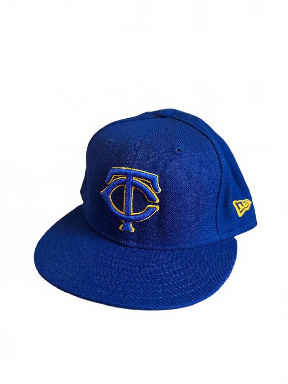 Minnesota Twins New Era Fitted Hat Size 7 3/8